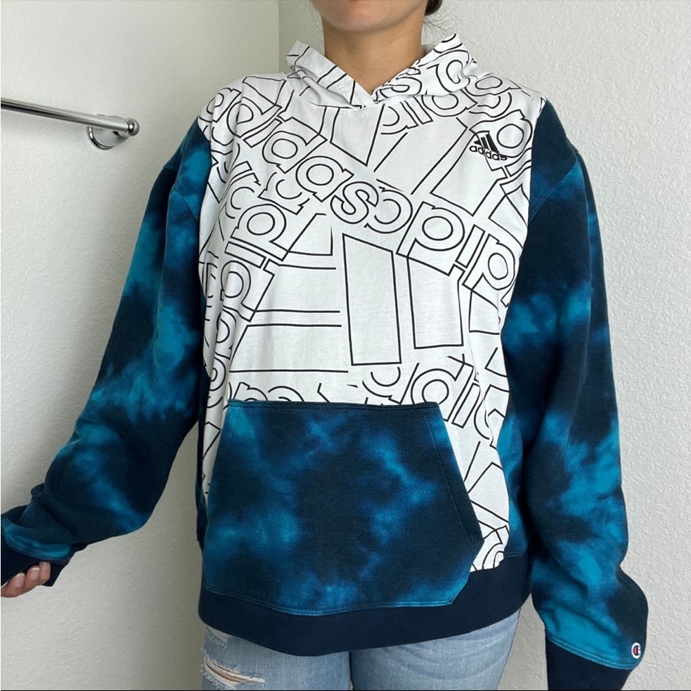 Reworked Adidas sweater
